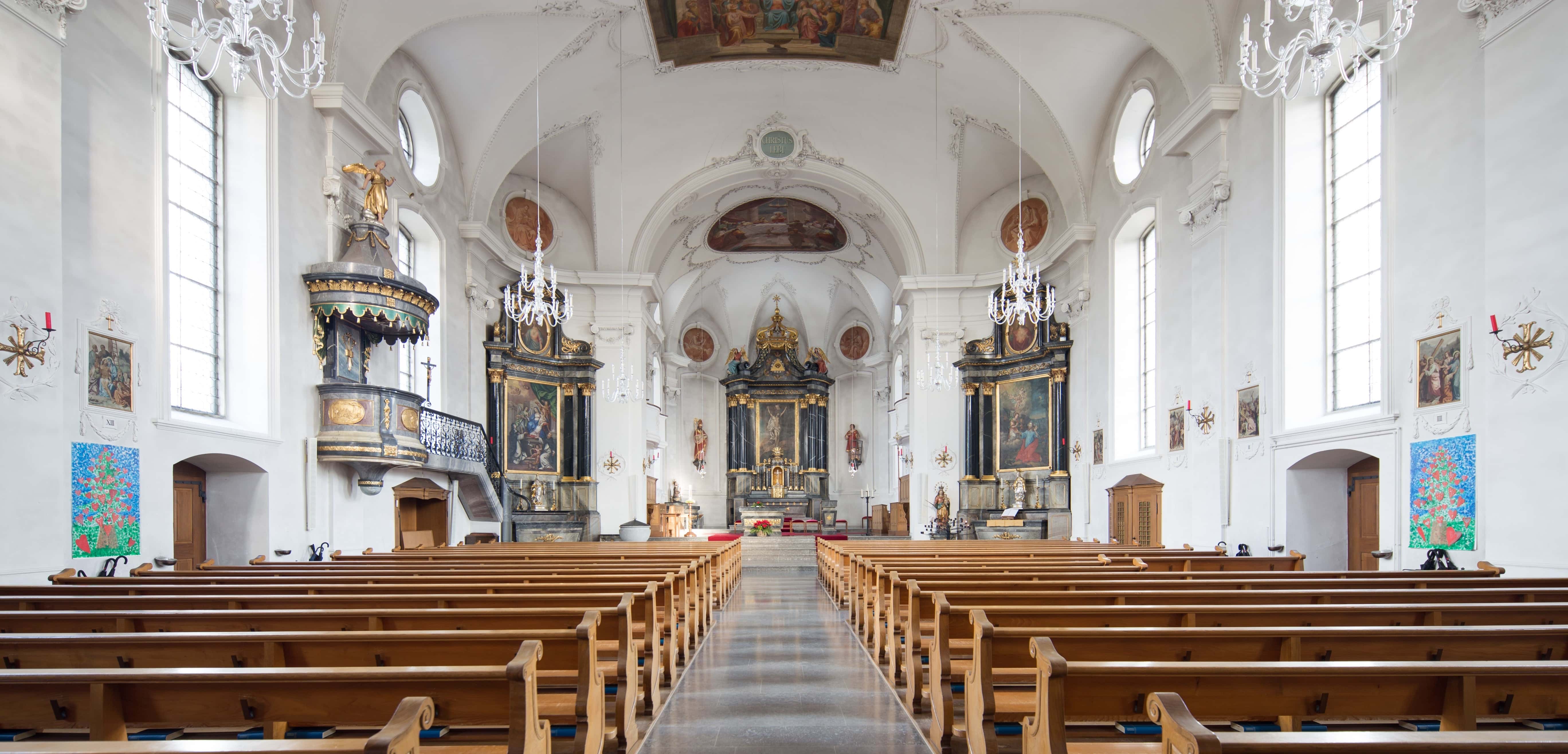 Sanierung «Kirche St. Laurentius» Dagmersellen Zinsli Architekten AG